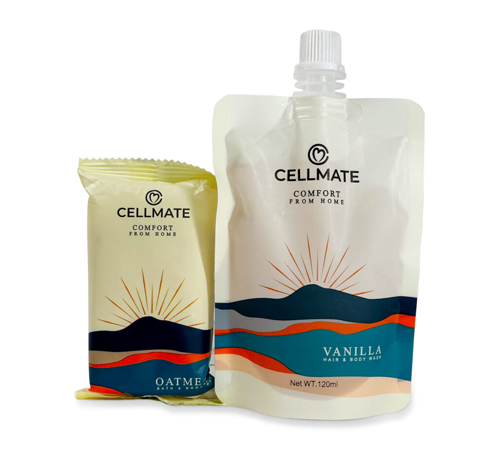 Cellmate body wash and soap